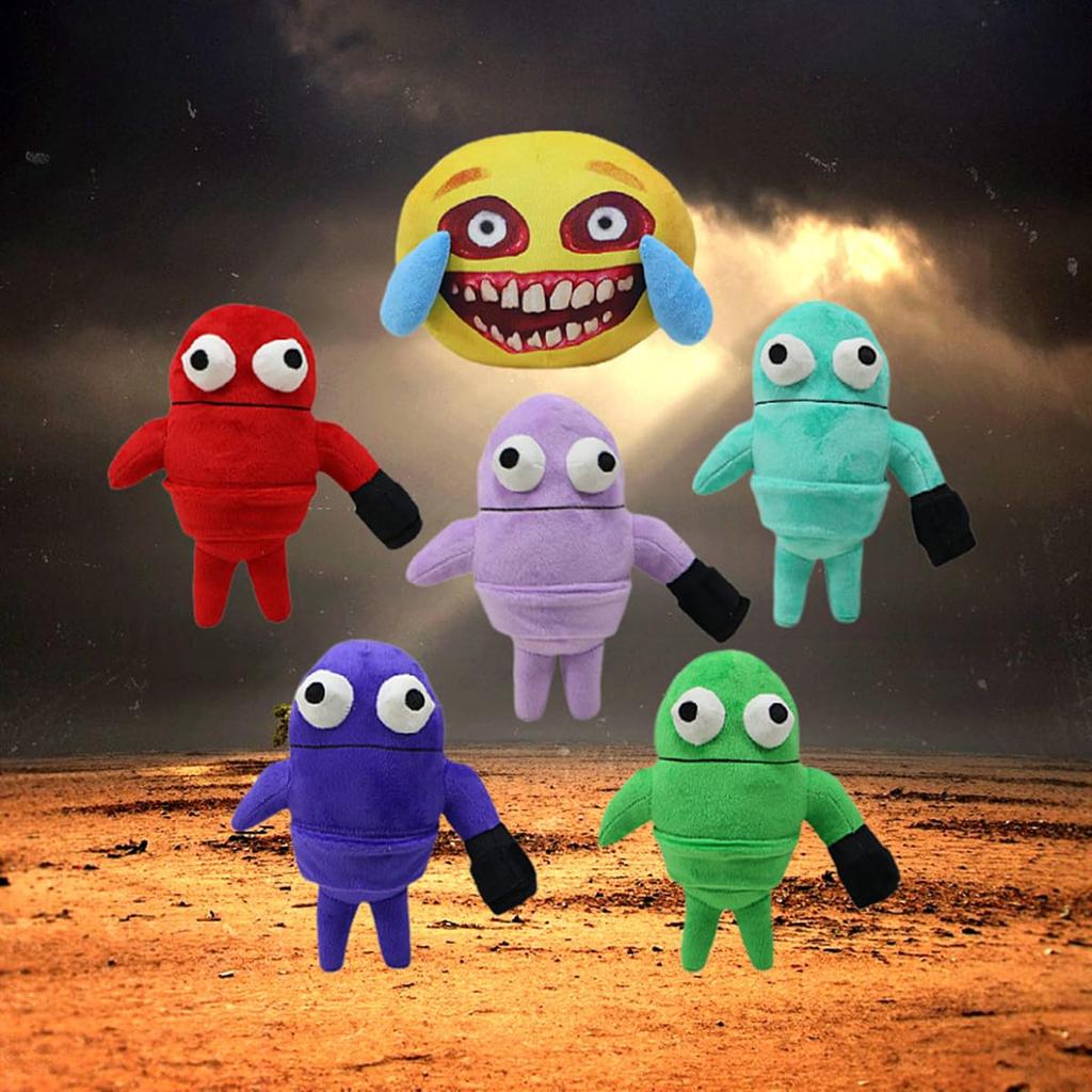 REPO plush game character perfect present for Monster Game fans smiling toy, monster, gift, (yellow face)