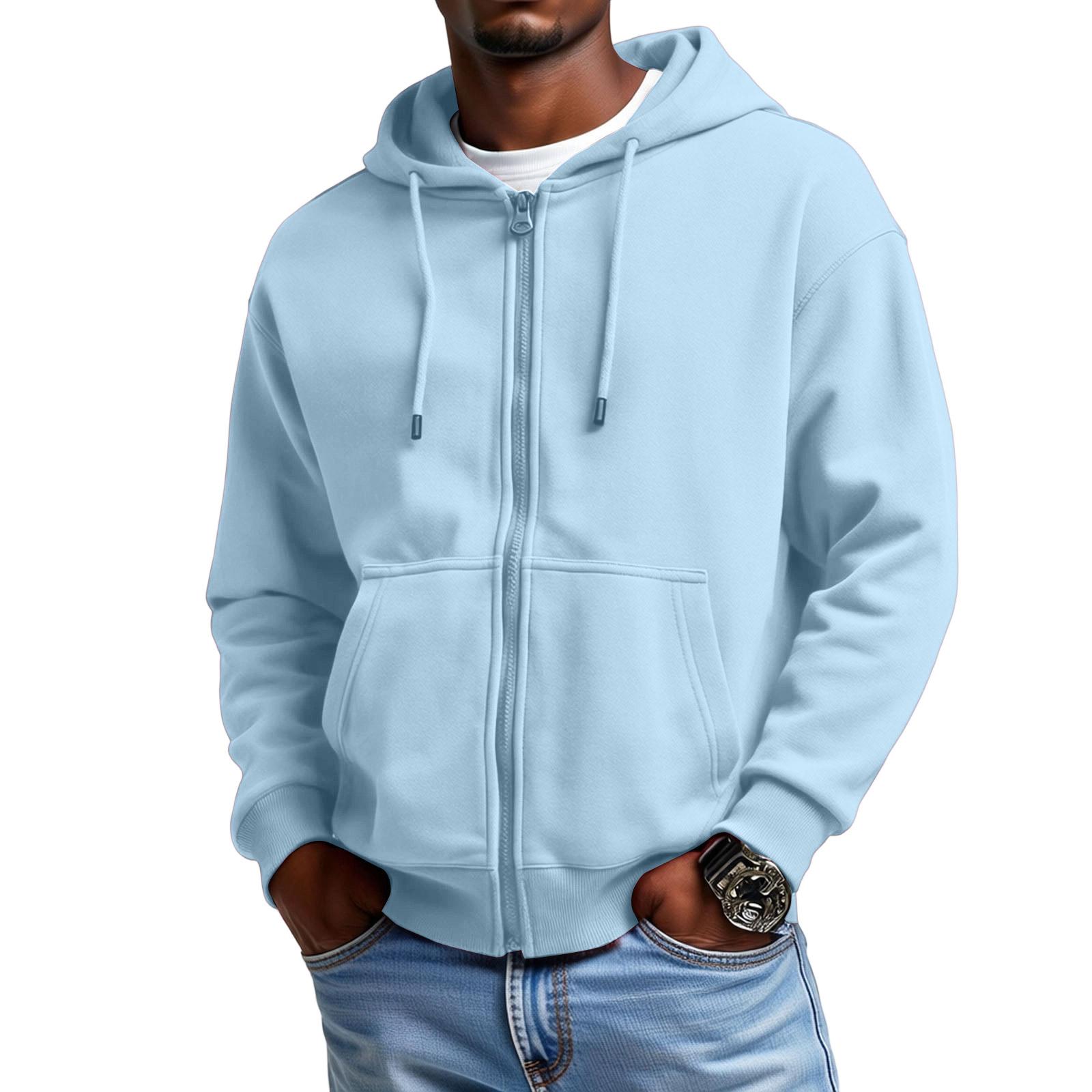 Miss Beauty26 Heren Casual Hoodie met Capuchon Lange Mouwen Hoodie L