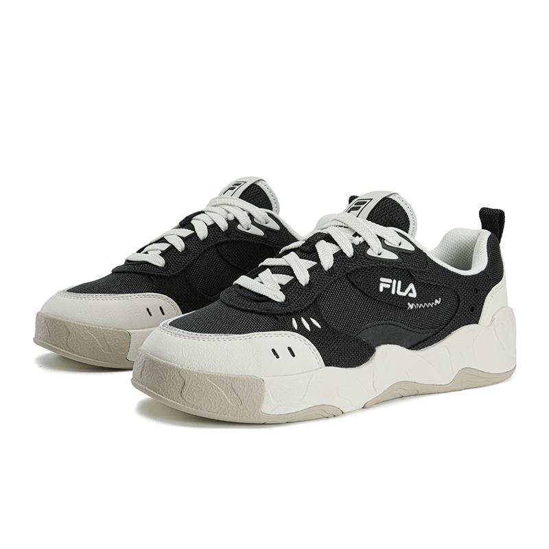 Fila Milano Series Chameo Color Changing Shoes Comfortable Breathable Low Top Sneakers Women Sneakers Black White F12W623305FBT