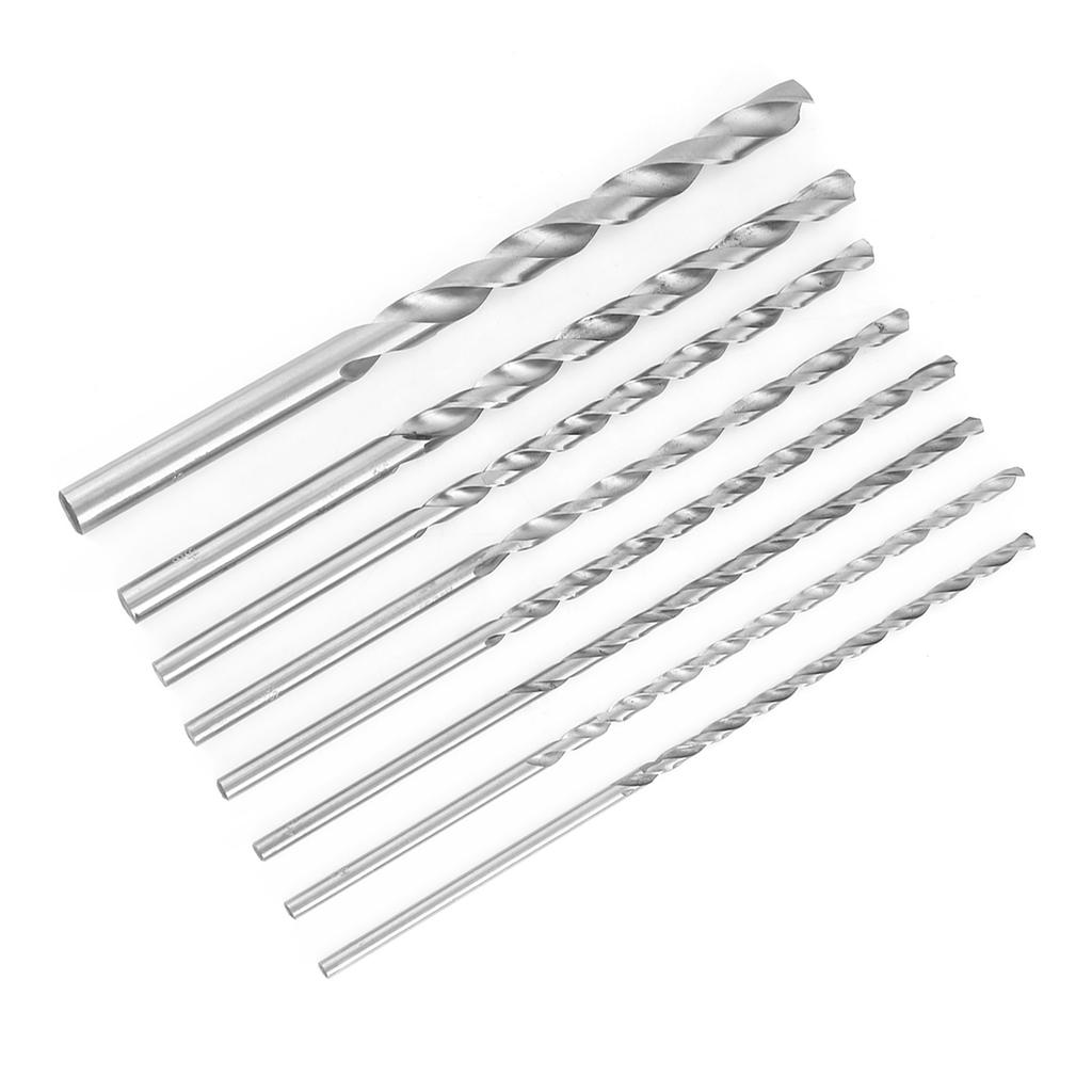 Extra Long High speed Steel Straight Shank  Drill Bit Tool 4-10mm For Wood Spiral Drill Bit Drilling Tool  Drill