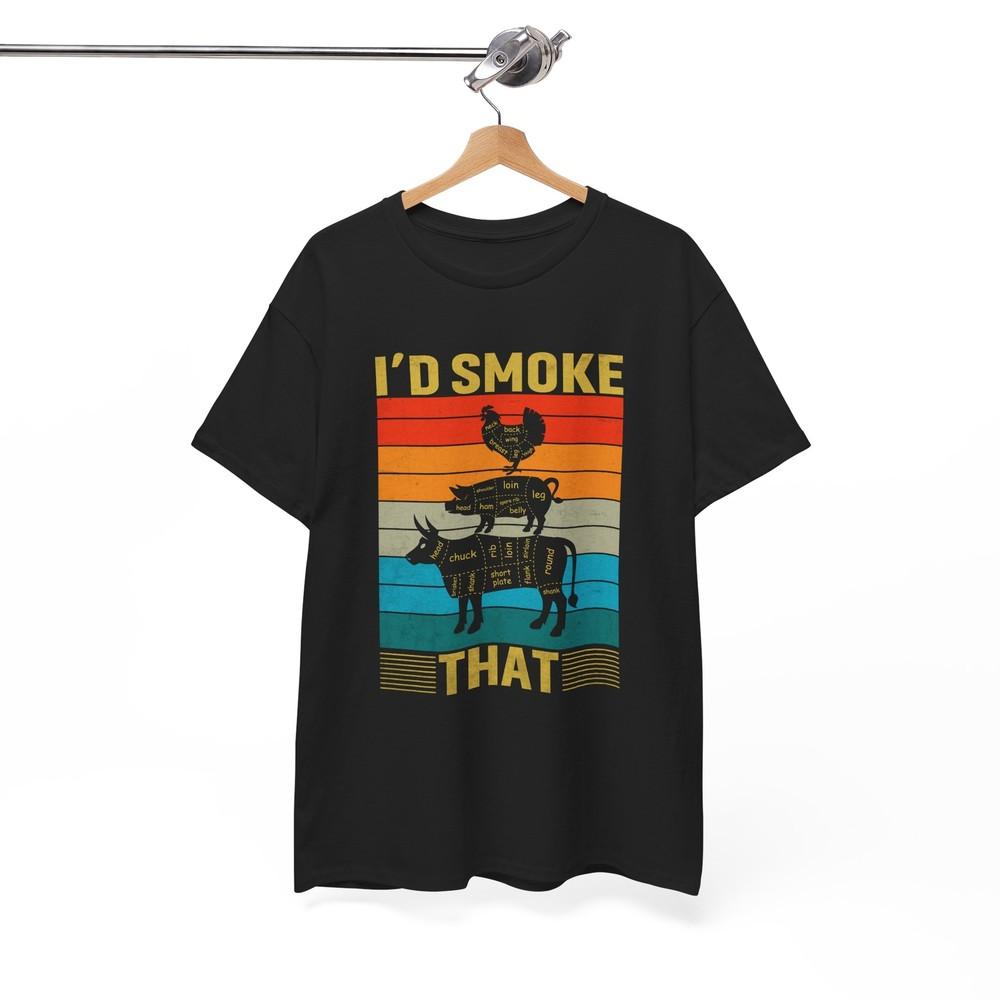 BBQ Party Smoker Shirt | Bold Chill T-Shirt | Perfect for Smokers Relaxation