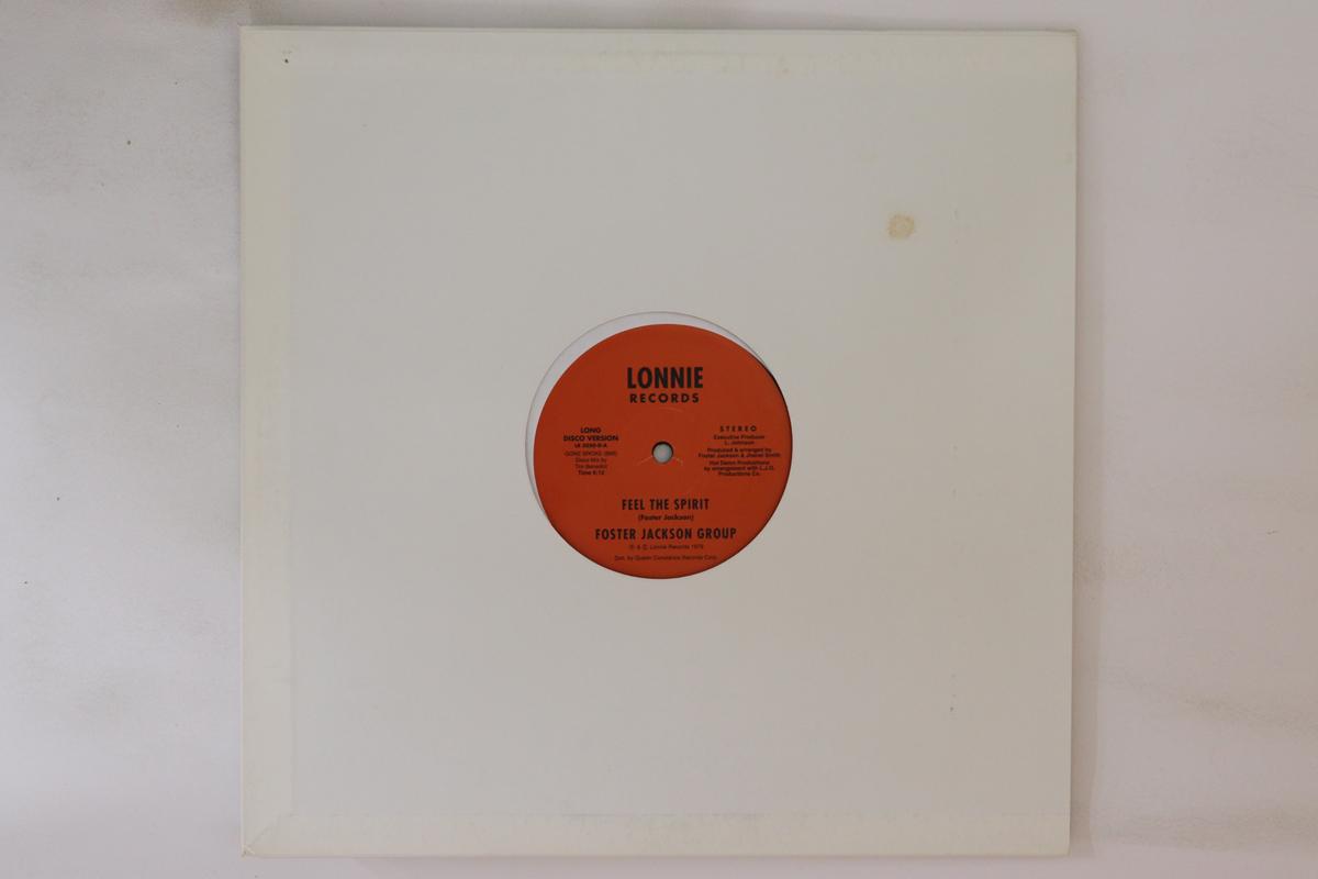 

12inch Record FOSTER JACKSON GROUP Feel The Spirit LR5050D LONNIE 2005 US SoulFunk Used