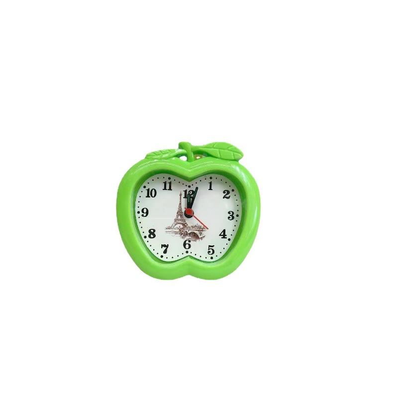 

Квадратные круглые часы-будильник из стекла в форме сердца, многофигурные, современные простые маленькие часы-будильник