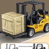 Forklift Toy Car for Kids (Ages 3-6) - Pull-Back Engineering Vehicle for Early Education