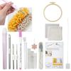 Embroidery Kit Punch Needle Stitching Tool Magic Embroidery Needle Pen Weaving Tool Knitting Sewing Tools For DIY Carpet Insole