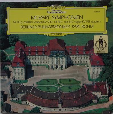 LP Record WOLFGANG AMADEUS MOZART BERLIN PHI  Symphonien Nr. 40 GMoll In G Mino 138815 Deutsche Grammo Germany Classical Used