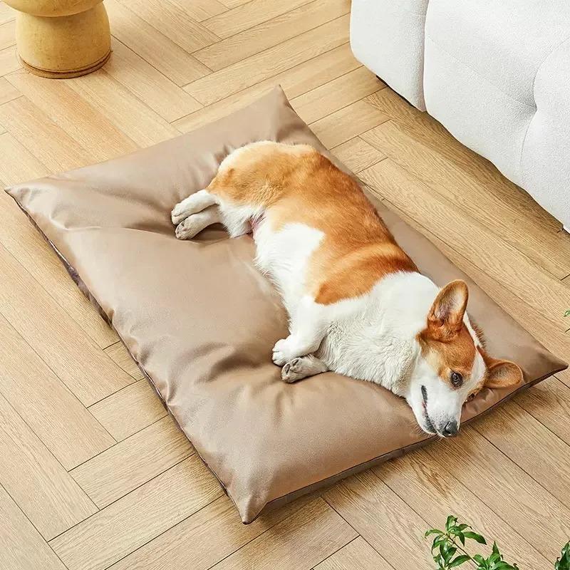 Cats Summer Beds Dog Cooling Bed Dogs Baskets Small Breeds Large Blanket Mat Pet Supplies Pets Accessories Sofa Big Cushion