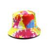 Ins DoubleSided Tie Dyed Fisherman Hat Children Spring And Summer Trendy Men Versatile Sunshade Sunscreen Street Basin Hat