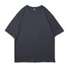 Men Basic Cotton T Shirt  Summer Solid Color Short Sleeve Casual O Neck Tee