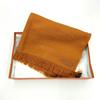 Used HERMES Grand Chevron Cashmere Stole
