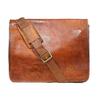 Men's Perfect Leather Vintage Shoulder Purse Brown Handbag Messenger Laptop Bag