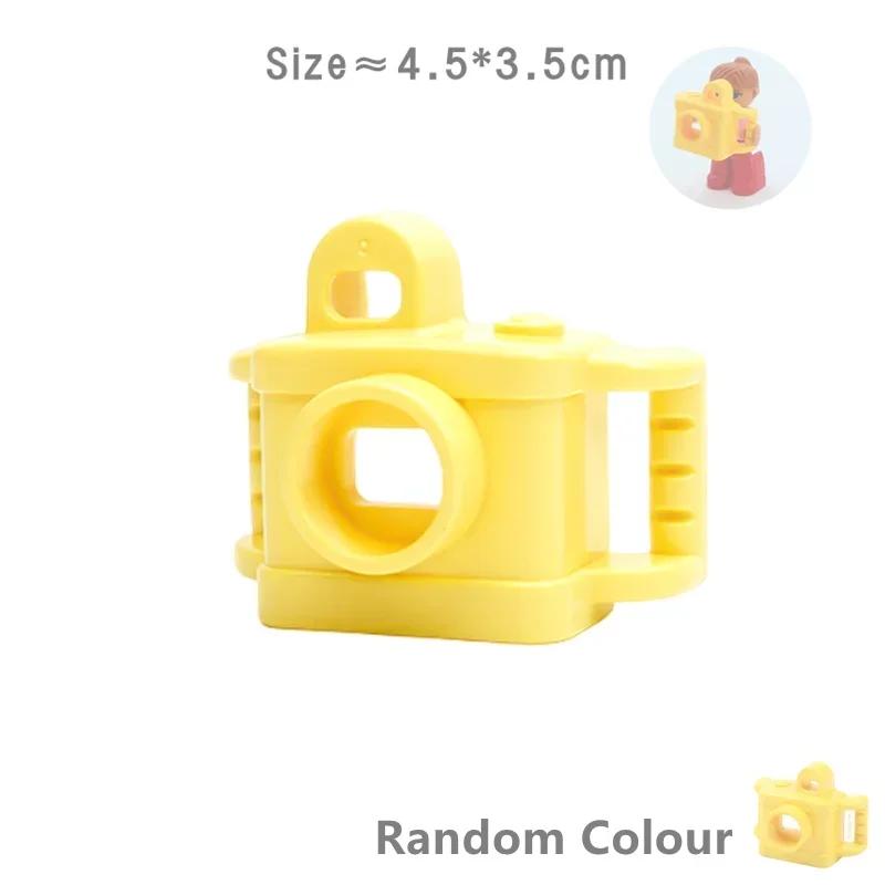 Big Building Blocks Play House Furniture Accessories Indoor Utensil Bed Compatible Large Bricks Assemble Toys Children Kids Gift