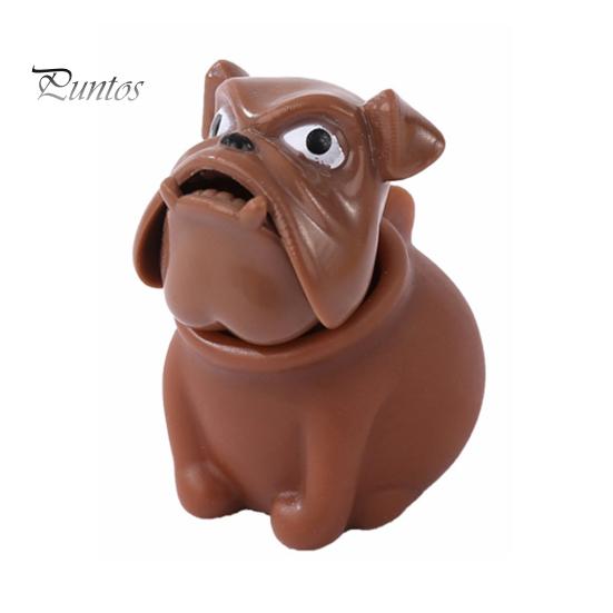 

Бульдог сжимаемая игрушка TPR медленный отскок для снятия стресса растягивающиеся животные хлюпают сенсорные игрушки для детей и взрослых Рождественский подарок коричневый