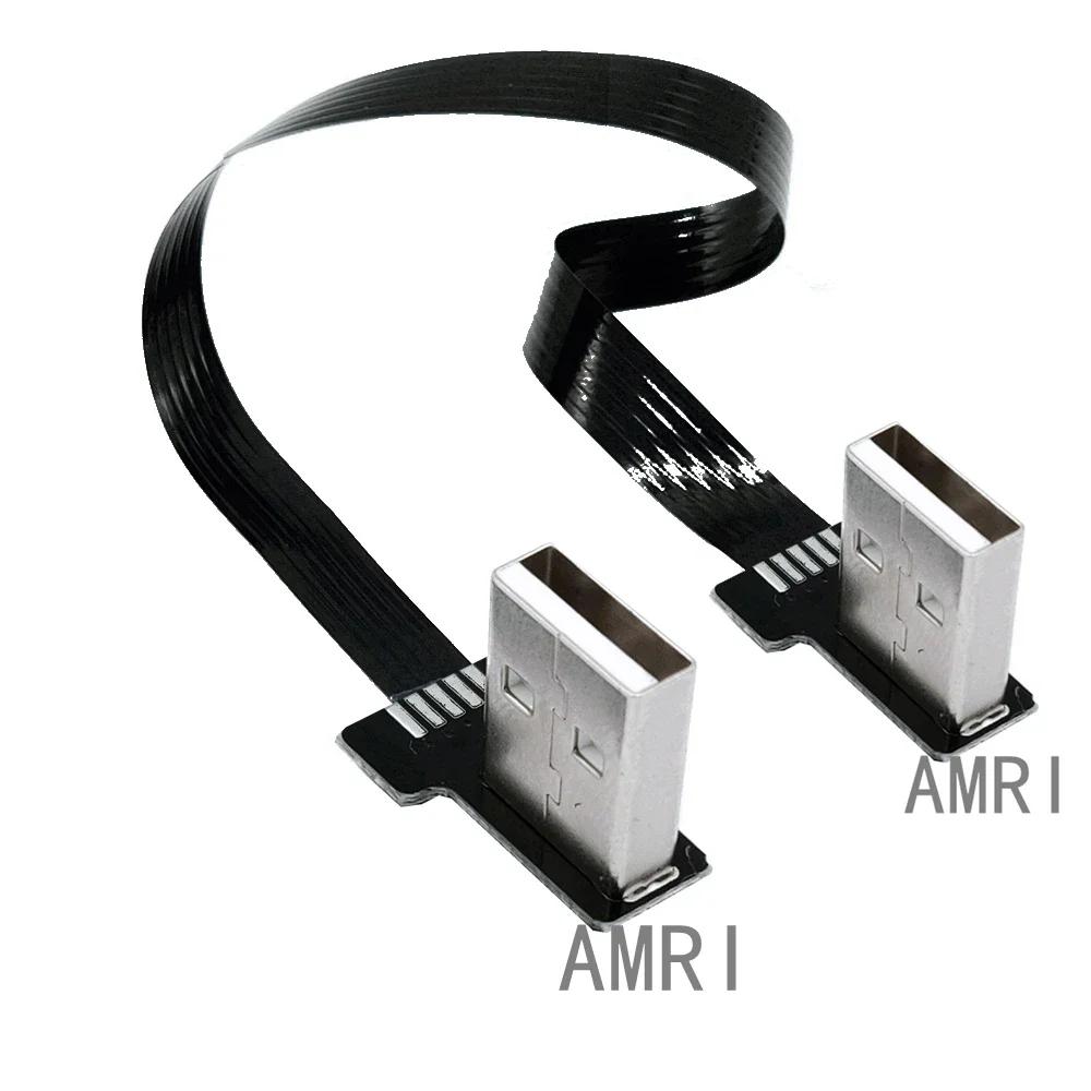 

5СМ-100см USB Вгору USB Тип A Стандартний Штекер до штекера/Гнізда FFC FPV Плоский Тонкий Тонкий Гнучкий Кабель FPC 10СМ 20СМ 30СМ 40СМ 5CM