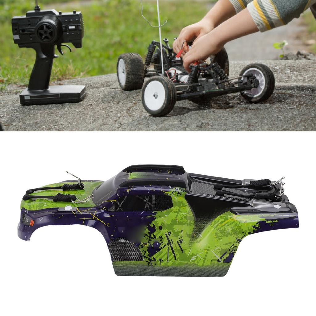 RC Car Shell Assembly Replacement for SCY 18101 Plastic Green Remote Control Car Body Shell