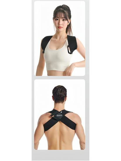 Open-Back Shoulder Training and Correction Strap for Bench Press and Chest Expansion