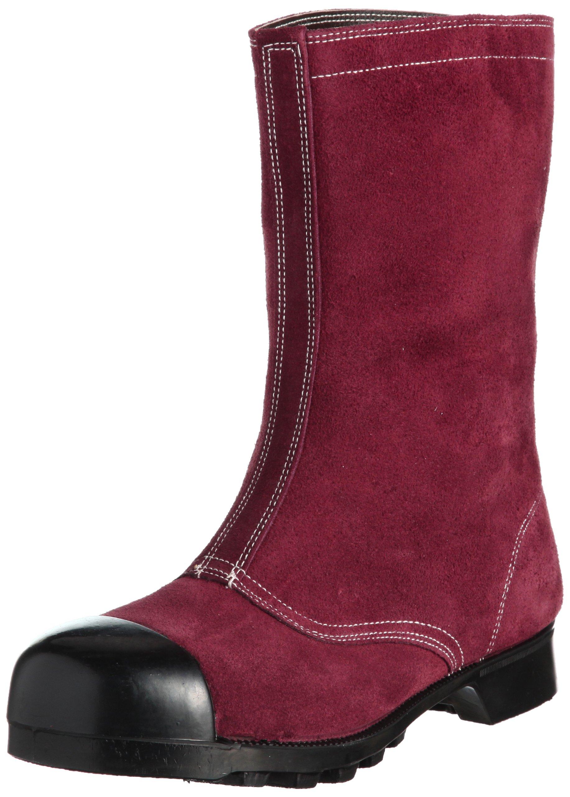 

Safety Shoes JIS Standard Short Boots Heat Resistant W344 Brown cm [Midori Anzen] 24.5 коричневый