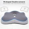 1pc Memory Foam Seat Cushion,Ergonomic Design with Central Groove,Suitable for Office,Home,Car Seats for Long Sitting