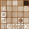 15 Pieces/set, Geometric Texture Theme, DIY Washed Hollow Painting Template, Graffiti Tool, Pet Copying Painting Plate, Geometric Theme