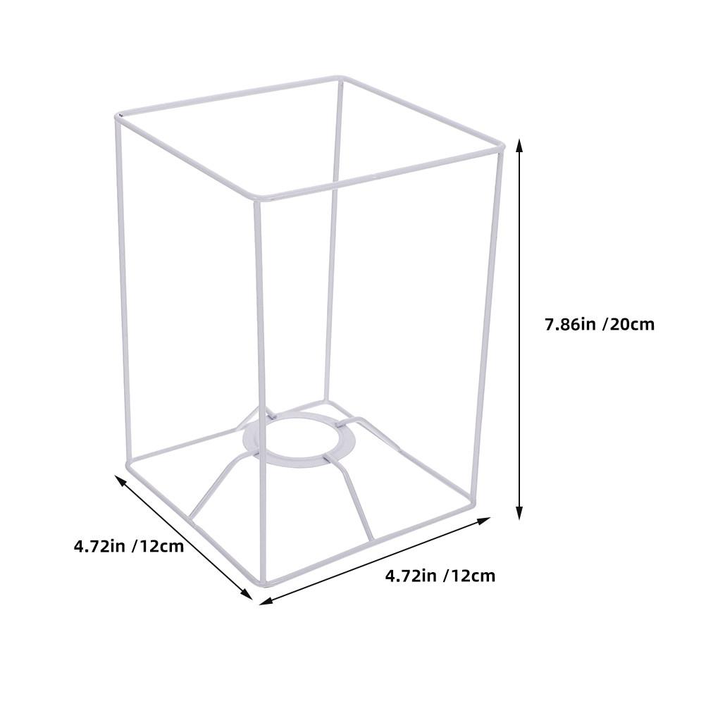 

DIY Lampshade Holder Ring Lamp Shade Frame 12cm 20cm Table Pendant Lamp Stand Light Fixture Guard Replacement For E27