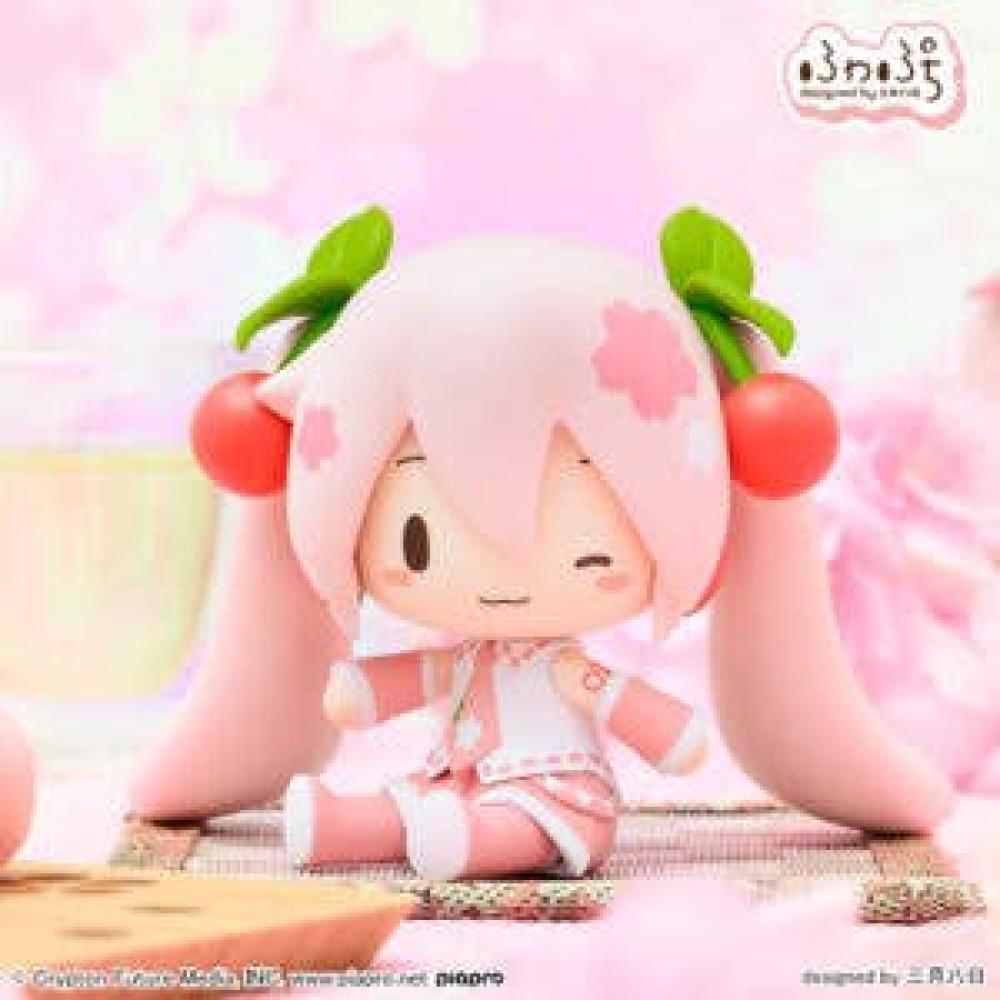 

Vocaloid Hatsune Miku Series Fuwapuchi Deformed Figure Sakura Miku