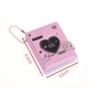 Mini Cute Heart Photocard Album 32 Pockets Portable Clear Kpop Card Holder for Idol Collectibles Travel Souvenir Gift