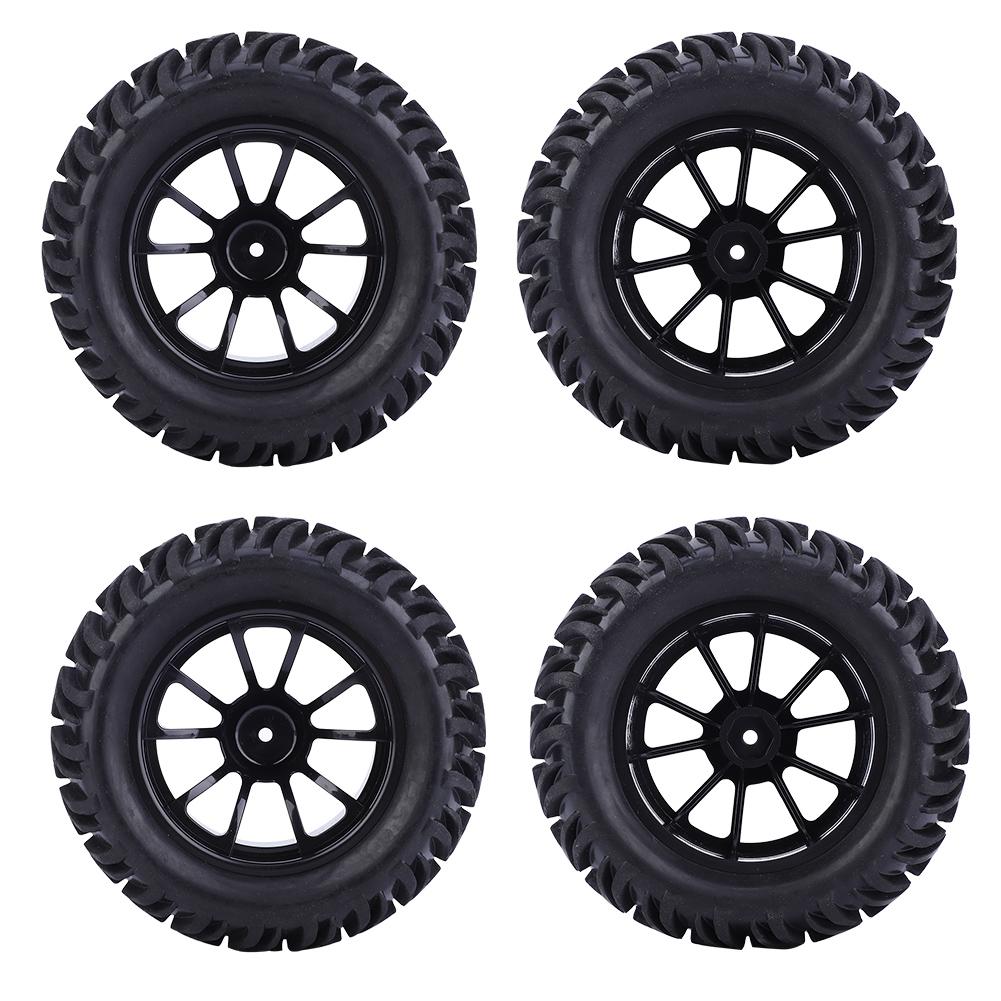 125mm Y Type RC Car Tire Replacement Accessories for 1 10 Remote Control Car ModelBlack
