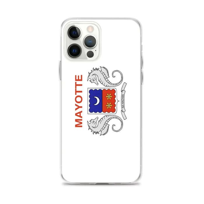 Coque Télephone Drapeau Mayotte - iPhone 12 Pro Max