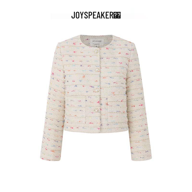 JOY SPEAKER Women's French Style Casual Jacket