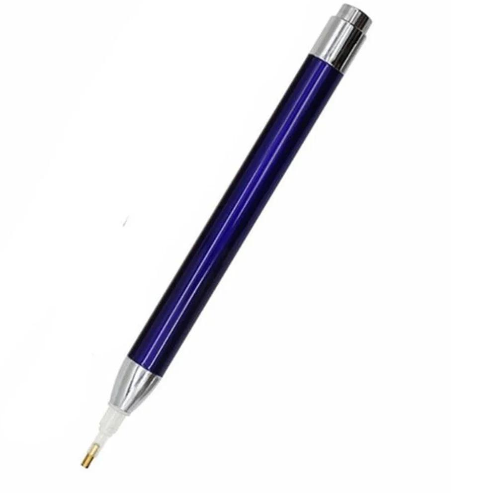

5D Point Drill Pen Lighting Diamond Pens Painting With Diamonds Accessories Professional Diamond Cross Stitch Tool чорний