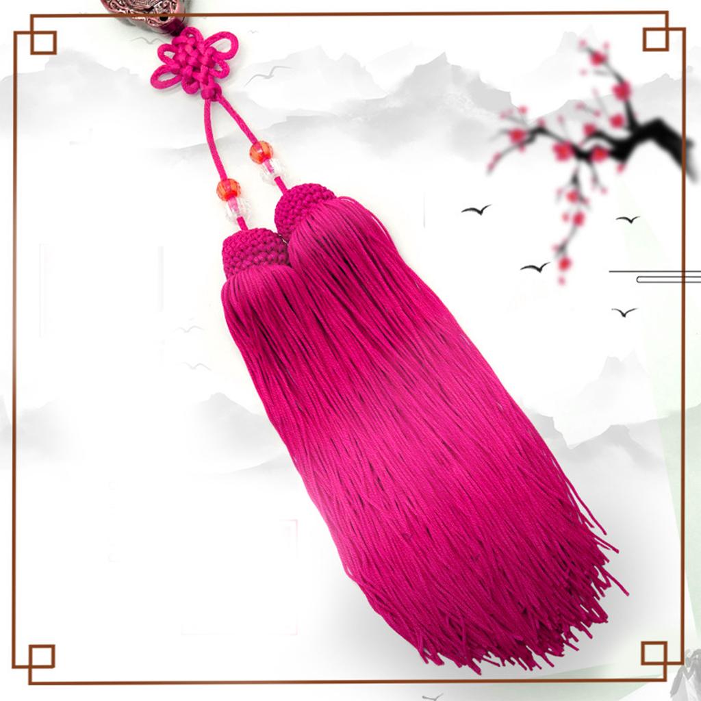 Taiji Swords Tassels Silk Martial Arts Accessories for Kungfu Practice and Drama Performances in Elegant Designs