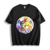 Touhou Project Marisa Kirisame T-Shirt Mens Womens Tees Top - Neon Raster Magic Circle Unisex Tee