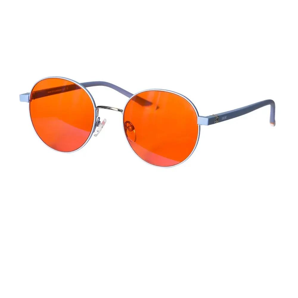 

SHINU Blue Light Компьютерные очки Круглые черные очки Женские оранжевые линзы Blue Light Очки для игр Подарок девочке на день рождения