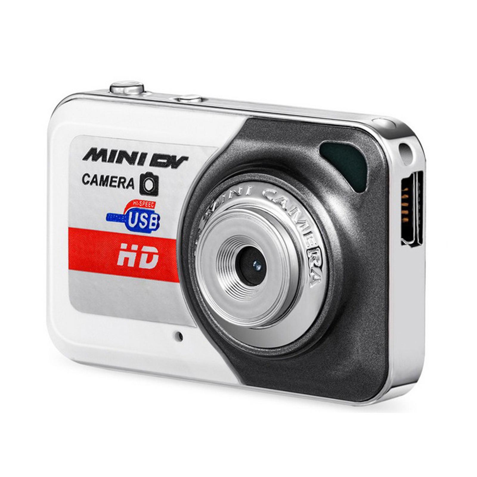 

X6 Цифровая камера Мини Высокое разрешение Детская камера Мини DV Камера Рекордеры с микрофоном для занятий спортом на открытом воздухе A серый