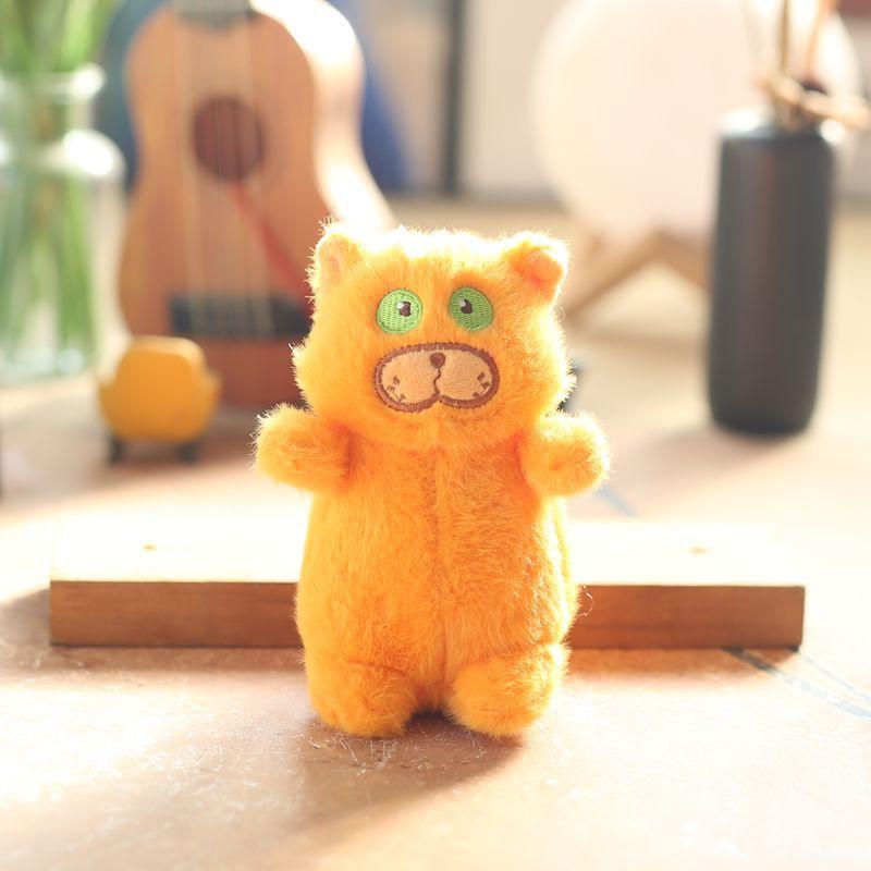 Cute Cute Kitten Pendant Plush Toy Doll Cartoon Bag Hanging Keychain Rag Doll Doll