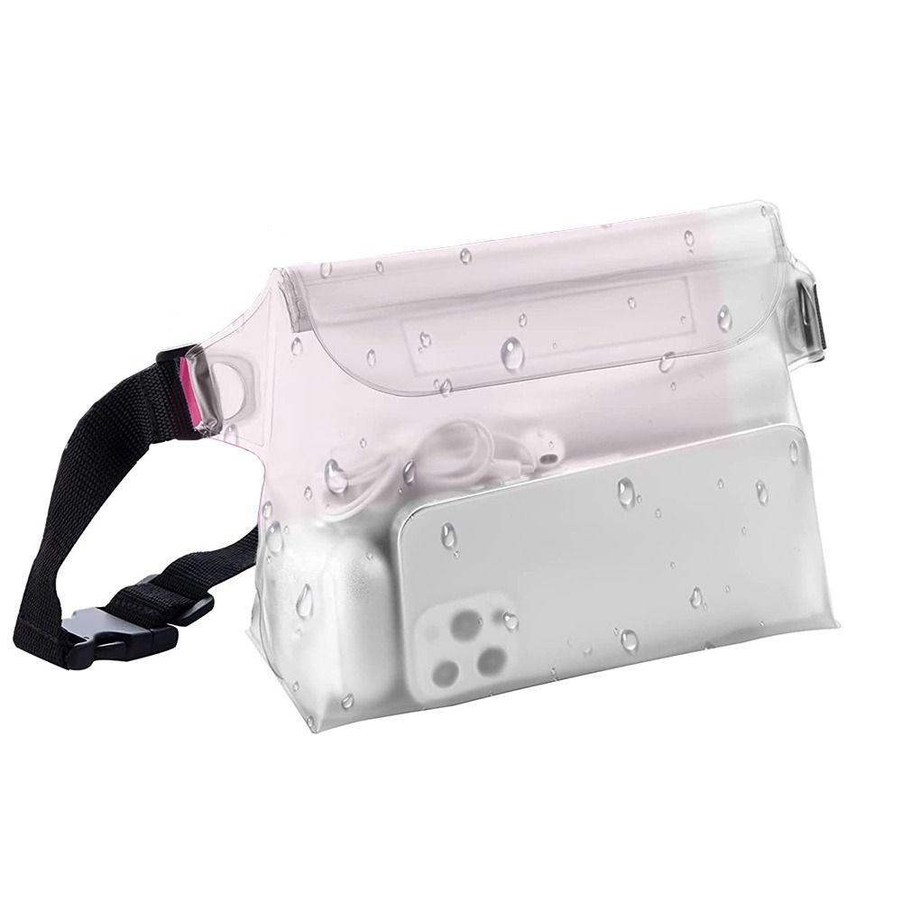 Swimming Floating for Vacation Waterproof Phone Pouch with Waist Strap Waterproof Fanny Pack Bag