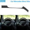 For Mercedes‑Benz Vito W639 2006-2014 Carbon Fiber Driver's Side Instrument Panel Trim Strips Car Accessories Decoration Sticker
