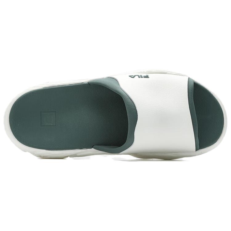 FILA Fern Comfortable Thick Sole Antibacterial Slide Sandals Men Sandals White F12M422505FSG