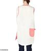 The School Salmon Bears' Apron, Pink/Ivory [ST-IKU0004]