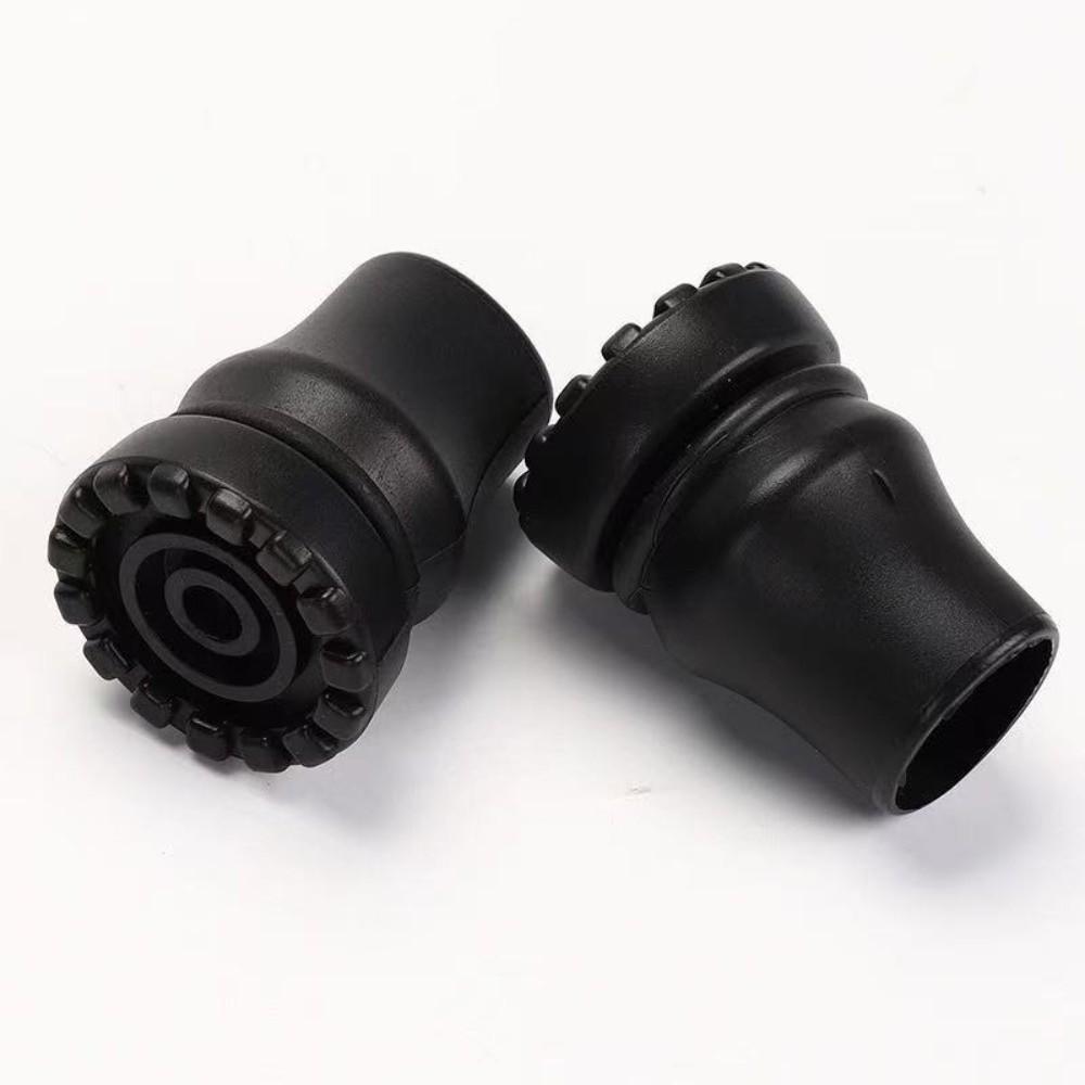 16-22mm Rubber Cane Tips Non-Slip Walking Stick Tips Non-Slip Crutches Accessories  Climbing Hiking