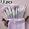 Professionelles Make-up Pinselset Weiches Fell Beauty Highlighter Puder Foundation Concealer Multifunktionales Kosmetikwerkzeugset