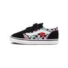 Old Skool Low Top Walking Shoes Baby Shoes Black White Red VN000D3YABY
