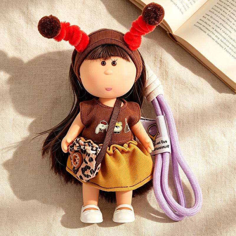 Ciondolo Bambola Patata alla Moda da 14 cm per Zaini - Accessorio Regalo per Bambini