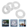 4 Pcs Umbrella Hole Ring Plug Cap Set Prevent Scratches Reduces Umbrella Swaying Patio Table Hole Pr
