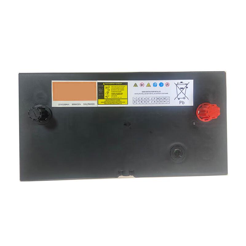 SOZHE 12V 120AH 1000CCA Battery for JCB 3CX Excavator Loader