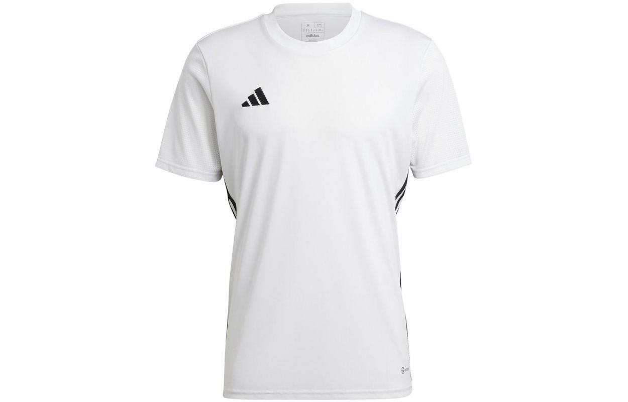 

Adidas T Shirts Men s White Crew Neck Moderate Straight Fit H44526 XL