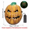 Realistic LED Pumpkin Mask Creativity Light Up Mask Full Face Mask  Costume Party Supplies