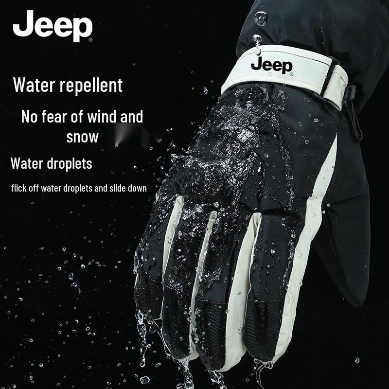 JEEP Men's Thermal Touchscreen Winter Gloves