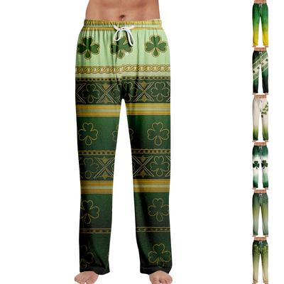 Men's St. Patrick's Day Print Home Sleep Pants