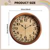 Music Note Wall Clock for Lovers Bedroom Housewarming